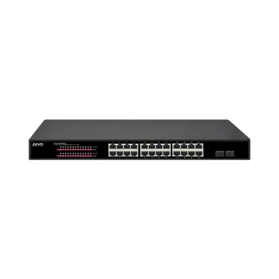 AVYCON - AVN-S24-2P24W400G - 24 Port 400w Gigabit PoE Switch