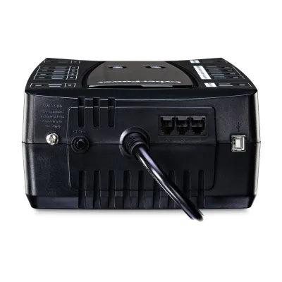 Cyber Power - AVRG750LCD - UPS SYSTEMS Intelligent LCD, 750VA/450W, Simulated Sine Wave, NEMA 5-15P, 5 ft cord