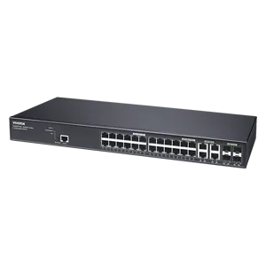 Vivotek - AW-GEV-288A-370 - 24xGbE PoE + 4xGbE VIVOCAM L2 Managed PoE Switch, 370W