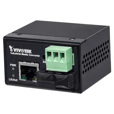 Vivotek - AW-IHS-0201 - Industrial Media Convert SC Single Mode 30KM