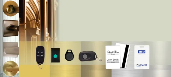 Alarm Lock - N95S1RW92LFD26D - Networx 9 Mortise Surface Mount Electronics Prox Square Lever Rose Design Marks Function Finish