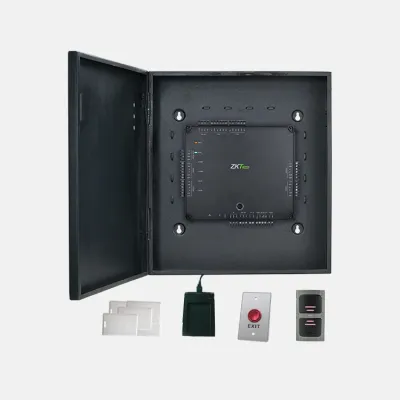 ZKTeco USA - Atlas160-Bluetooth Kit - 1-door panel, 1 pc AMT-EP10C, 1 pc PTE-1, 10 pcs AMT-BT-Card