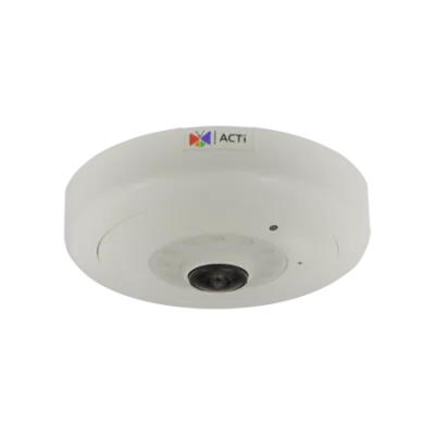 ACTI - B57 - 6MP Indoor Hemispheric Dome with D/N, Adaptive IR, Extreme WDR, SLLS, Fixed Lens