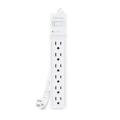 CYBERPOWER - B615 - 6 OL, 15' cord, 1500J, white