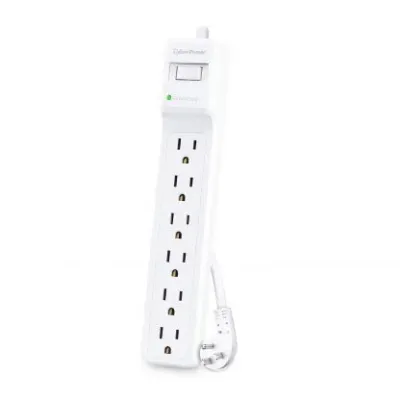CYBERPOWER - B615 - 6 OL, 15' cord, 1500J, white