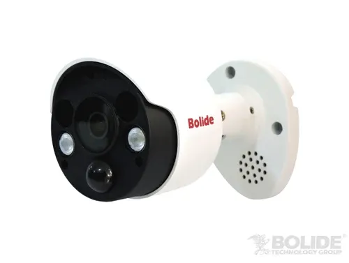Bolide - BN8035F/NDAA - 5MP H.265 Two-Way Voice Camera with Whitelight