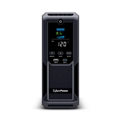 Cyber Power - BRG1500AVRLCD2 - UPS SYSTEMS Intelligent LCD 1500VA/900W Line Interactive, Mini-tower