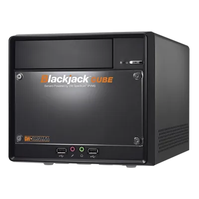 Digital Watchdog - DW-BJCUBE9T - Windows based Blackjack Cube NVR Powered by DW Spectrum IPVMS 9TB HDD