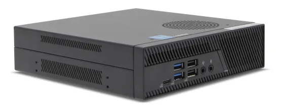 EXACQ - C2-00T-16SL - Live monitoring C-Series exacqVision 16 stream workstation (Single display support), 0TB storage. Linux Ubuntu 22.04 LTS OS on SSD, 8GB RAM, 1 X 1GbE, 1 x 2.5GbE, 8 x USB, 2 x DP, WiFi & BLE. Includes VESA mount kit, mouse and k