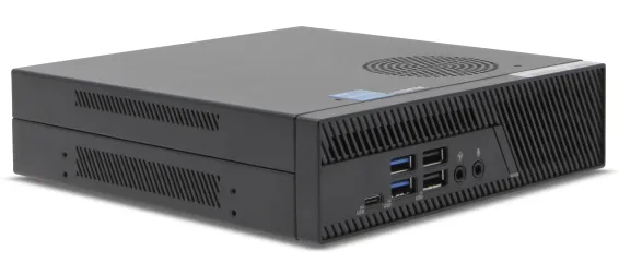 EXACQ - C2-00T-32SW - Live monitoring C-Series exacqVision 32 stream workstation (Dual display support), 0TB storage. Windows 10 IoT Ent LTSC OS on SSD, 16GB RAM, 1 X 1GbE, 1 x 2.5GbE, 8 x USB, 2 x DP, WiFi & BLE. Includes VESA mount kit, mouse and k