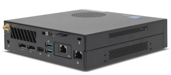 EXACQ - C2-00T-32SW - Live monitoring C-Series exacqVision 32 stream workstation (Dual display support), 0TB storage. Windows 10 IoT Ent LTSC OS on SSD, 16GB RAM, 1 X 1GbE, 1 x 2.5GbE, 8 x USB, 2 x DP, WiFi & BLE. Includes VESA mount kit, mouse and k
