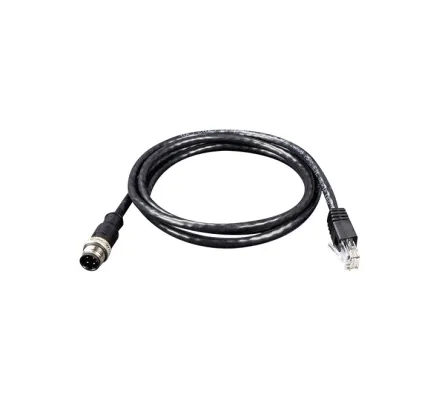 Planet - CB-M12D4MRJ-120 - 4-Pin D-Coding M12 Male to RJ-45 Ethernet Cable, 1.2 meters