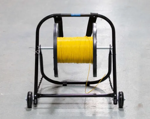 Jonard - CC-2721WS - Steel Cable Caddy with Wheels & Pull Strap, 21" Wide