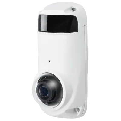 Vivotek - CC9381-HV-V2 - V-SERIES 5MP AI 180° Pano Mullion IP Camera Outdoor 15M IR
