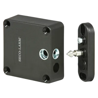 SECO-LARM - CL-210M-U3BQ - Motorized Cabinet Lock, 12~28VAC/VDC Operation, lock Status, door Status