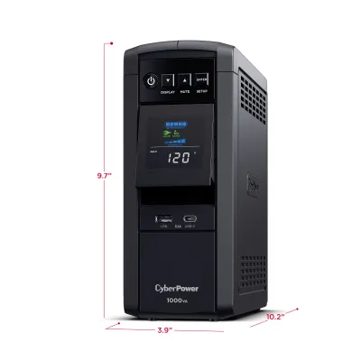 Cyber Power - CP1000PFCLCD - UPS SYSTEMS PFC 1000VA/600W Sinewave