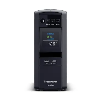 Cyber Power - CP1000PFCLCD - UPS SYSTEMS PFC 1000VA/600W Sinewave