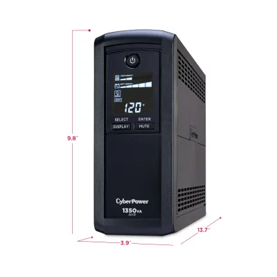 Cyber Power - CP1350AVRLCD - UPS SYSTEMS Intelligent LCD 1350VA/815W Line-Interactive