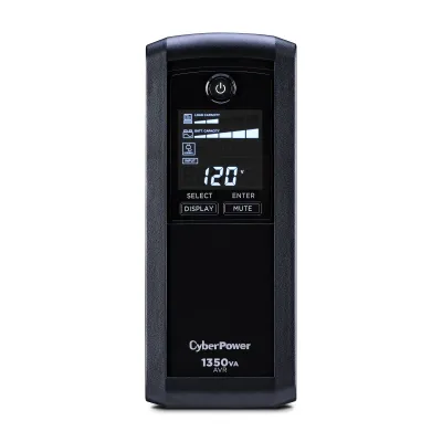 Cyber Power - CP1350AVRLCD - UPS SYSTEMS Intelligent LCD 1350VA/815W Line-Interactive