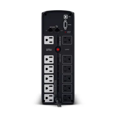 Cyber Power - CP1350PFCLCD - UPS SYSTEMS 1500VA/1000W, PFC Sine Wave Mini-tower