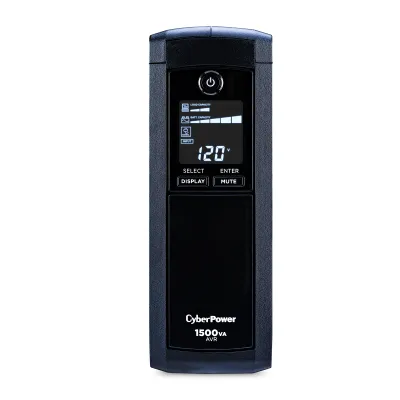 Cyber Power - CP1500AVRLCDTAA - UPS SYSTEMS TAA Compliant UPS 1500VA/900W Line Interactive UPS, Mini-tower