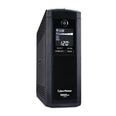 Cyber Power - CP1500AVRLCDTAA - UPS SYSTEMS TAA Compliant UPS 1500VA/900W Line Interactive UPS, Mini-tower