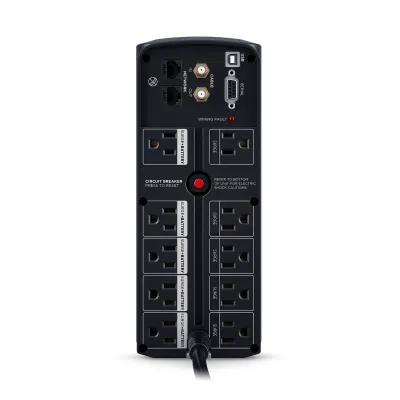 Cyber Power - CP1500AVRT - UPS SYSTEMS AVR 1500VA/900W, Simulated Sine Wave