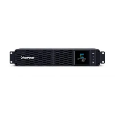 CYBERPOWER - CP1500PFCRM2U - 1500VA/1000W, PFC Sine Wave Short-depth 2U Rackmount UPS, 8 NEMA 5-15R, NEMA 5-15P, USB, SNMP, 3 Yr Wty