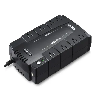 Cyber Power - CP550SLG - 550VA/330W, Simulated Sine Wave, NEMA 5-15P, 5 ft cord