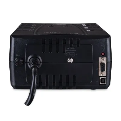 CYBERPOWER - CP825AVRLCD - 825VA/450W LINE INTERACTIVE UPS, 8 x NEMA 5-15R OUTLETS, NEMA 5-15P PLUG W/6FT POWER CORD, AVR, LCD, POWERPANEL PERSONAL SOFTWARE, 3 YR WTY