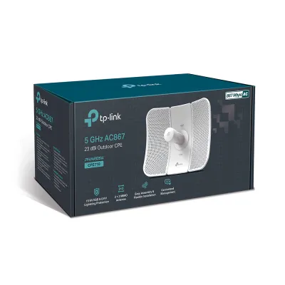 TP-Link - CPE710 - 5GHZ 867MBPS 23DBI OUTDOOR CPE ACCS