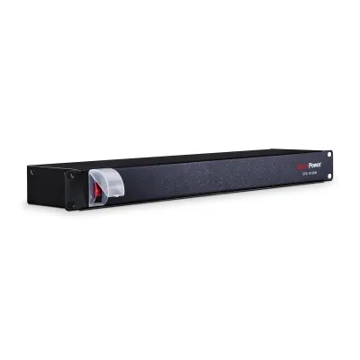 Cyber Power - CPS1215RM - 120 V, 50Hz/60Hz, NEMA 5-15P plug, 10 NEMA 5-15R, 1U Rackmount, 15 ft Cord