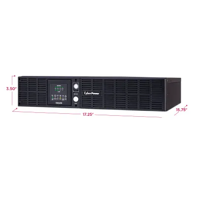 CYBERPOWER - CPS1500AVR - CyberPower 1500VA/900W Line-Interactive Rackmount UPS 8 Outlets, 3 Year Warranty, 1840 Joules