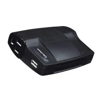 Cyber Power - CPS160SU-DC - 120W (160W Peak) 12V DC Input - 120V Output, (1) 5-15R, (1) USB Charging Port 2.1 Amp, 2 Year Warranty