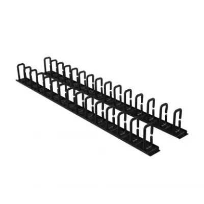Cyber Power - CRA30007 - Vertical Flexible Ring Cable Manager, 6FT (1.8m), 2X 3FT (0.9m) Sections, Toolless Mounting, 5 Year Warranty