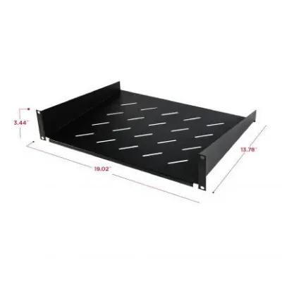 Cyber Power - CRA50001 - 19” 2U Cantilever Shelf, 13” (350MM) Deep, 60LBS (27KG) Capacity, 5 Year Warranty
