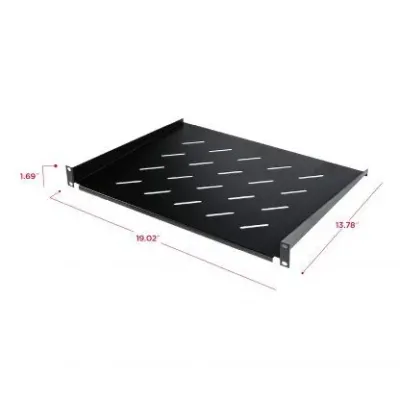 Cyber Power - CRA50002 - 19” 1U Cantilever Shelf, 13” (350MM) Deep, 40LBS (18KG) Capacity, 5 Year Warranty
