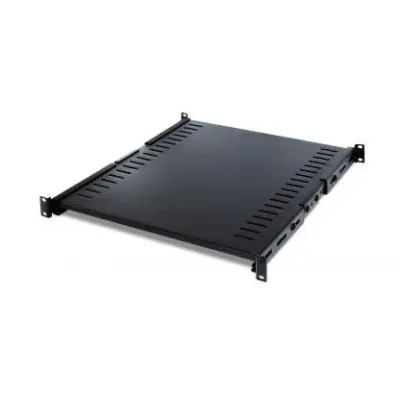 Cyber Power - CRA50006 - 19” 1U Heavy Duty 22”-40” Depth Adjustable Shelf for 4-Post Open-Frame Rack, 135LBS (60KG) Capacity, 5 Year Warranty