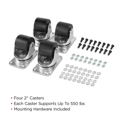 CYBERPOWER - CRA60002 - 2" caster kit, 4 per pack, 5 year warranty
