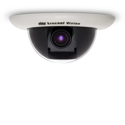 Arecont Vision - D4F-AV3115DNv1-3312 - AV3115DNv1 + MPL33-12 Varifocal and D4F Flush Mount Indoor Dome