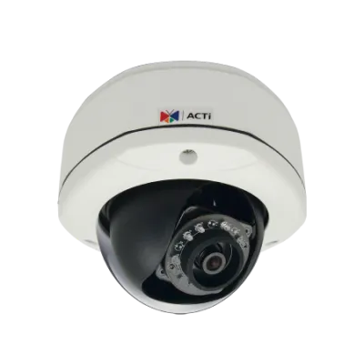 Acti - D72 - 1MP, Outdoor Dome, Day / Night