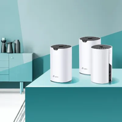TP-Link - DECO S4(3-PACK) - 3PK AC1200 WHOLE HOME MESH WRLS WI-FI SYSTEM