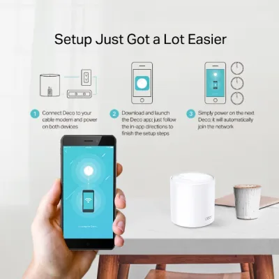 TP-Link - DECO X20(1-PACK) - AX1800 WHOLE HOME MESH WI-FI WRLS UNIT