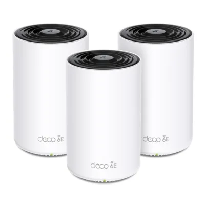 TP-Link - DECO XE75(3-PACK) - AXE5400 WHOLE HOME MESH WI-FI6EWRLS SYSTEM
