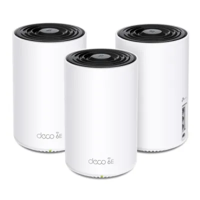 TP-Link - DECO XE75(3-PACK) - AXE5400 WHOLE HOME MESH WI-FI6EWRLS SYSTEM