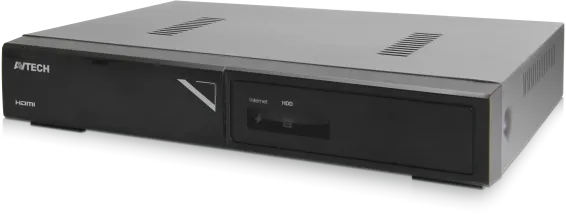AVTECH - DGH1104-1TB - 4CH H.265 NVR With PoE With 1 TB Preinstalled