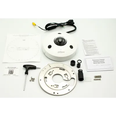 Dahua - DH-IPC-EBW81242N - 12MP IR 360° Panoramic IP Fisheye with Analytics+