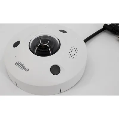 Dahua - DH-IPC-EBW81242N-AS-S2 - 12MP AI Network IR Fisheye