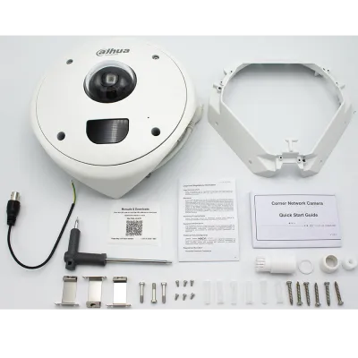 DAHUA - DH-IPC-HCBW8442N - 4MP Starlight+ 2.5mm IP Corner Dome IR