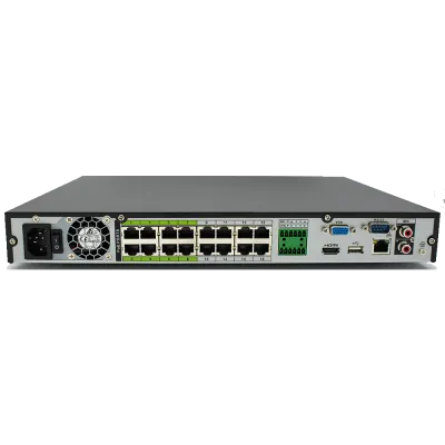 Dahua - DHI-NVR4216-16P-I 2TB - 4K 16-ch 1U NVR with Analytics+ 2TB Included